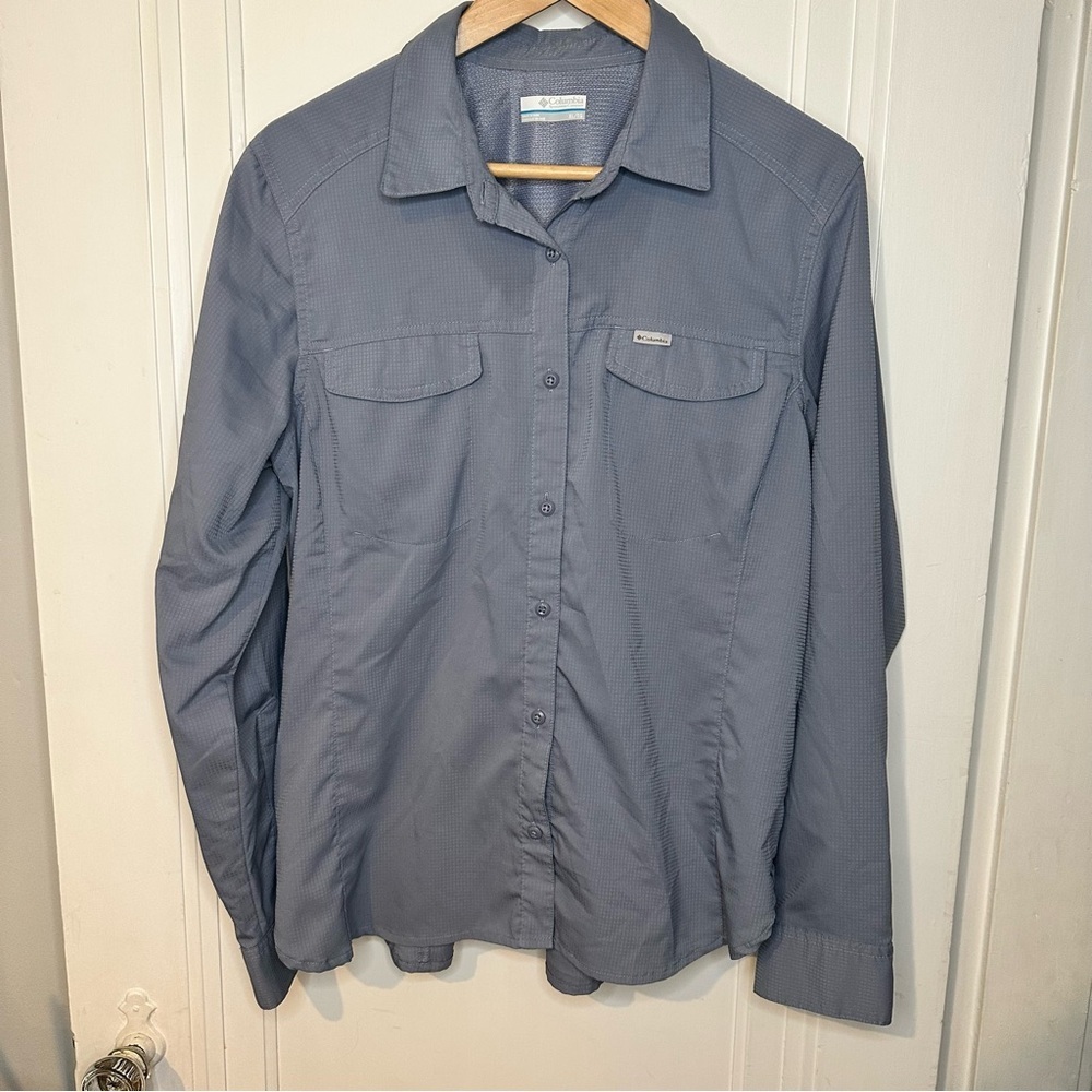 Columbia women’s Omni-Shade Slate Blue Shirt Jacket